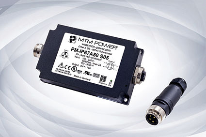 モールド電源 - PM-IP67A50 S series  - MTM Power Messtechnik Mellenbach GmbH - DC/DC / AC/DC / 単一出力