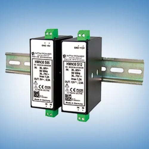 DINレール電源 - HMN30 S05 - MTM Power Messtechnik Mellenbach GmbH - AC/DC / 単一出力 / CE