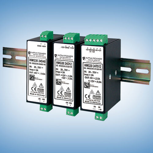 DINレール電源 - HMG30 24S05 - MTM Power Messtechnik Mellenbach GmbH - DC/DC / 単一出力 / CE