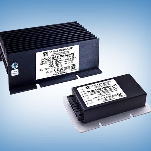 ガルバニック絶縁DC/DC 変換器 - PCMDS150 24S12WK-VT - MTM Power Messtechnik Mellenbach GmbH - シャシー取り付け式 / 車両 / 鉄道用