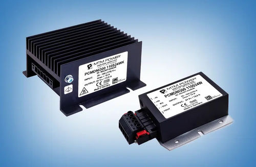 ガルバニック絶縁DC/DC 変換器 - PCMDNI300 48S12WK - MTM Power Messtechnik Mellenbach GmbH - シャシー取り付け式 / 単一出力 / 高入力電圧
