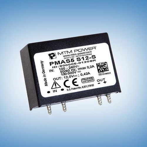 プリント基板用電源 - PMAS5 S24-S - MTM Power Messtechnik Mellenbach GmbH - AC/DC / 単一出力 / CE