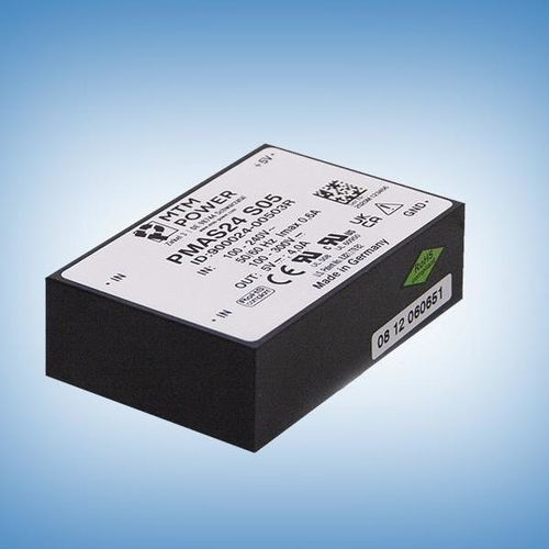 プリント基板用電源 - PMAS24 S24 - MTM Power Messtechnik Mellenbach GmbH - AC/DC / 単一出力 / CE