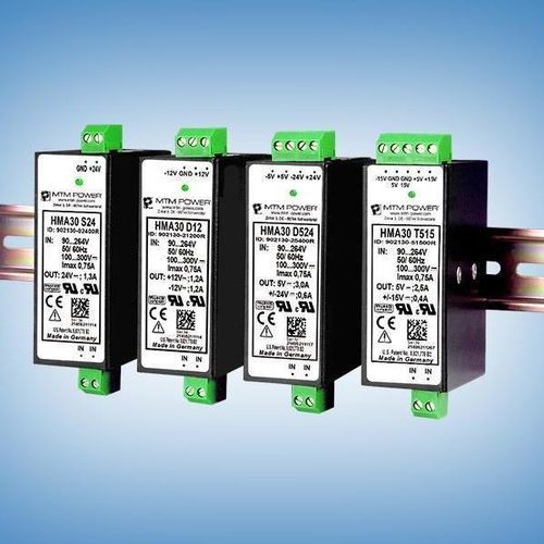 DINレール電源 - HMA30 D524 - MTM Power Messtechnik Mellenbach GmbH - AC/DC / デュアル出力 / CE