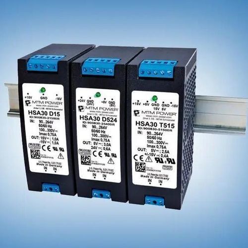DINレール電源 - HSA30 D512 - MTM Power Messtechnik Mellenbach GmbH - AC/DC / デュアル出力 / CE