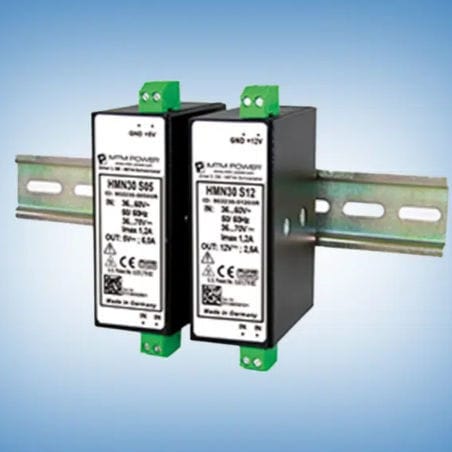 DINレール電源 - HMN30 S24 - MTM Power Messtechnik Mellenbach GmbH - AC/DC / 単一出力 / CE