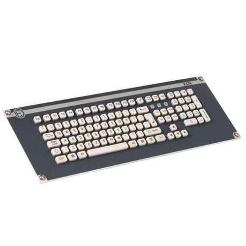 パネル設置用キーボード - KCN - D.Electron - メカニカルキー / 105キー / 産業用