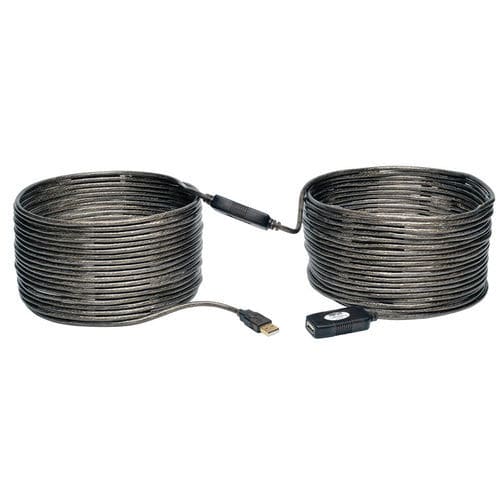 延長用電力ケーブル - U026-20M - TRIPPLITE - USB 2.0 / ストレート / 黒色