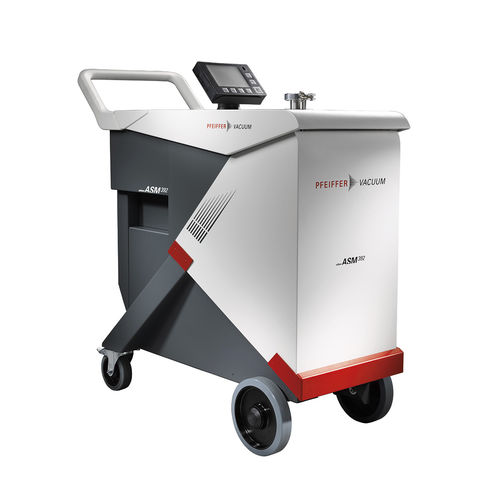 ヘリウム式漏れ検知器 - ASM 392 - Pfeiffer Vacuum+Fab Solutions/ファイファー・バキューム - ローラー / デジタル ディスプレイ付 / 耐水性テスト