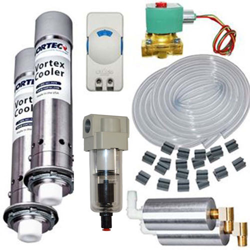 エア冷却器 - Vortex 7975 - ITW Air Management - キャビネット用 / コンパクト / 電動式