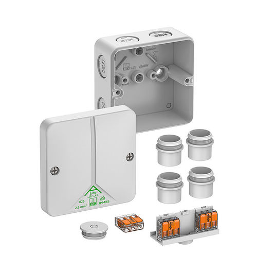 壁取り付け式ジャンクションボックス - Abox SLK-2,5² - Spelsberg - IP65 / IP54 / 屋内用