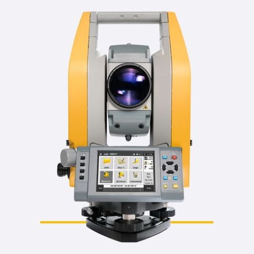 プリズムなし総合 ステーション - Trimble® C5 - Trimble - プリズム付 / 手動式 / 高速