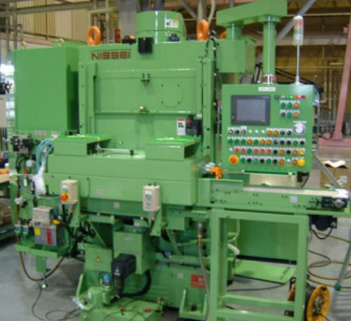 加工用部品研削機 - VP-4S - Nissei Industry Corporation - 横型 / CNC / 二重砥石