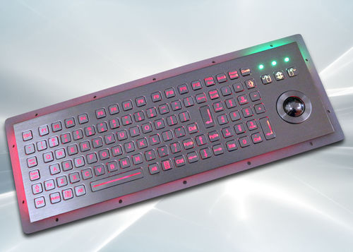 卓上キーボード - NXN-KBB312-03 - NICONIX - メカニカルキー / 104 キー / トラックボール付き