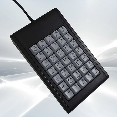 卓上キーボード - NXN-KBD-252-02 - NICONIX - メカニカルキー / 35キー / IP20