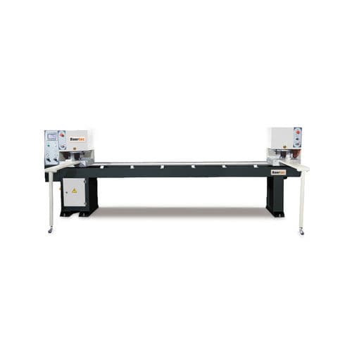 ウェッジ溶接機 - 2NCM - Baertec - PLC制御 / プロファイル用 / ポリ塩化ビニル用