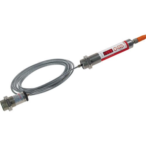 赤外放射温度計 - CellaTemp® PKF 36 - Keller ITS (Infrared Temperature Solutions) - 光ファイバー / LEDディスプレイ付き / IO-Link