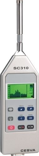 分析機能付き騒音計 - SC310  - CESVA - クラス 1 / データロギング / リアルタイム