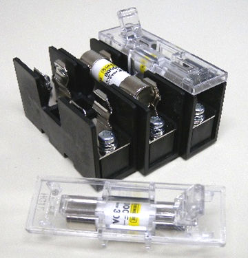 円筒フューズ ホルダー - HK1551 - HINODE ELECTRIC CO., LTD. - 送電レールDIN取り付け用