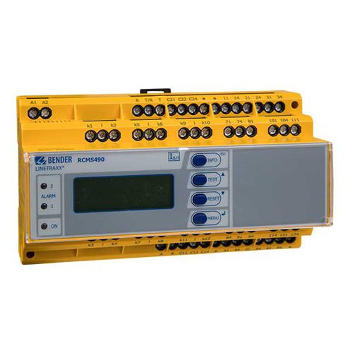 残余電流監視システム - LINETRAXX® RCMS490-D - BENDER - 連続 / デジタル / マルチチャンネル
