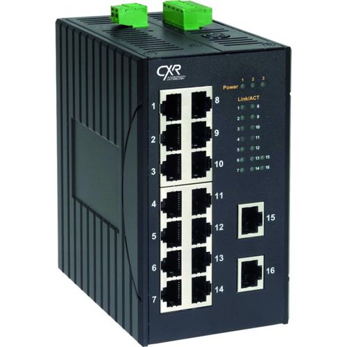 アンマネージドスイッチ - SWD-H-16TX - CXR Networks - 8 ポート / 10 ポート / 16 ポート