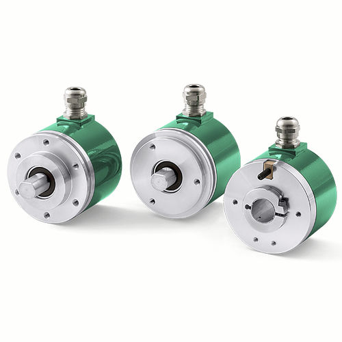 絶対ロータリエンコーダ - MM series - Lika Smart encoders & actuators - 磁気 / 中実軸 / 中空軸タイプ