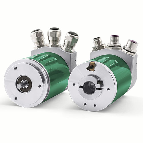 絶対ロータリエンコーダ - AS series - Lika Smart encoders & actuators - 磁気 / シングルターン / マルチターン