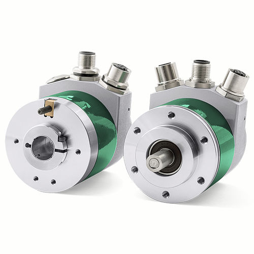 絶対ロータリエンコーダ - HS series - Lika Smart encoders & actuators - 光学式 / シングルターン / マルチターン