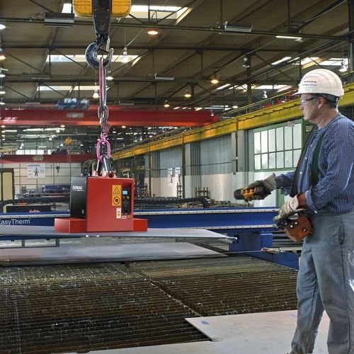 手動スイッチ式永久リフティングマグネット - DBM - Demag Cranes & Components GmbH - 電池式
