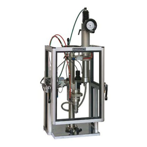 半自動充填機 - 2001/100 - Pamasol Willi Mäder - マルチ容器 / 化粧品用 / 塗料用