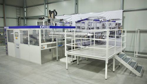 カップ製造用熱成形機 - IML-T TWIN 500 - Rohde Maschinenbau GmbH - ロールによる供給 / 食品包装用 / 自動