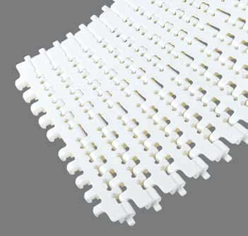 フレキシブルコンベアベルト - uni Flex ONE - uni-chains - プラスチック製 / 産業用