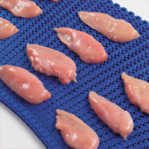 モジュール式コンベアベルト - uni CNB series - uni-chains - プラスチック製 / 食品産業用