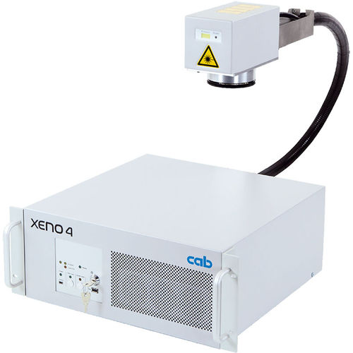 ファイバーレーザーマーキング装置 - XENO 4 series - cab Produkttechnik GmbH & Co KG - パルス ファイバー　レーザー / コンパクト / 高速