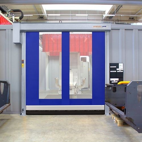 ロ－ルアップ式ドア - EFA-SRT® MS - EFAFLEX Tor- und Sicherheitssysteme GmbH & Co. KG - PVC / 屋内用 / 安全