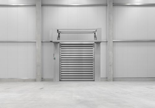 スパイラルドア - EFA-SST® Secure - EFAFLEX Tor- und Sicherheitssysteme GmbH & Co. KG - クラス4 / 屋内用 / トラック ドック用