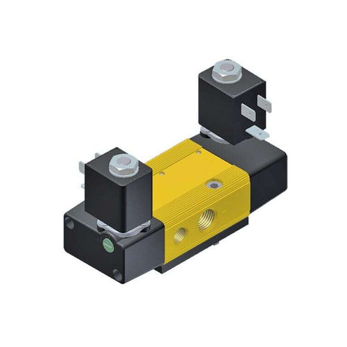スプール空気圧方向制御弁 - Parker Fluid Control Division - Europe - ソレノイド操作 / パイロット式 / 5方向