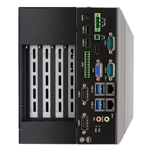 機械の視覚システム用PC - AVS-504 - APLEX Technology Inc. - エッジAI / 組み込み / 壁取り付け式