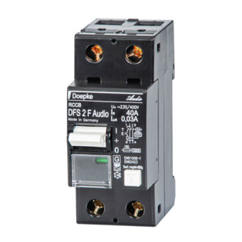残余電流残留電流遮断器 - DFS 2 040-2/0,03-F Audio - Doepke Schaltgeräte GmbH - AC / 2極 / 単相