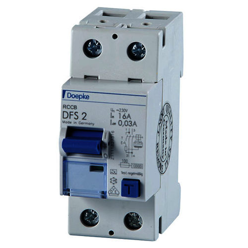 差動遮断器 - DFS 2 016-2/0,10-A - Doepke Schaltgeräte GmbH - AC / バイポーラ型 / 自動
