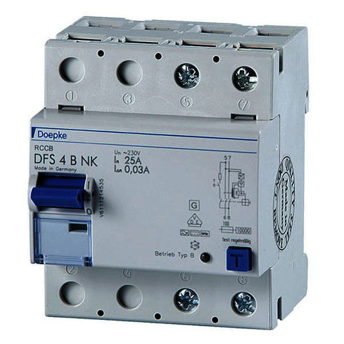 差動遮断器 - DFS 4 016-2/0,03-B NK - Doepke Schaltgeräte GmbH - AC / バイポーラ型 / 自動