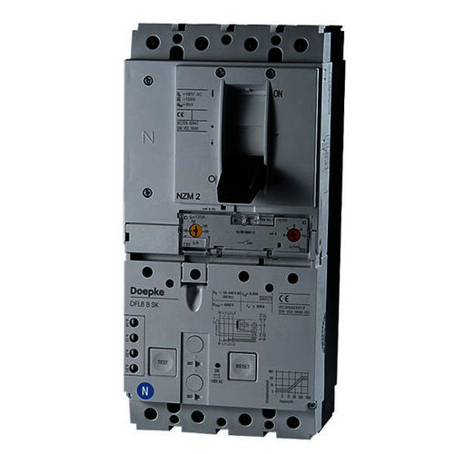 熱磁気式遮断器 - DFL 8 160-4/0,03-B SK  - Doepke Schaltgeräte GmbH - 4極 / 残余電流 / 自動