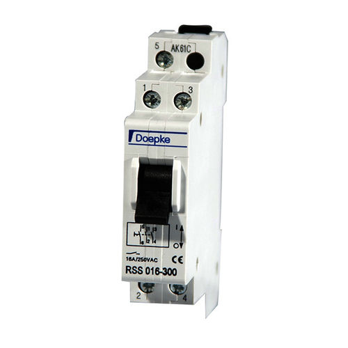 ロッカースイッチ -  16 A | RSS 016-300 - Doepke Schaltgeräte GmbH - 単極 / IP40 / DINレール