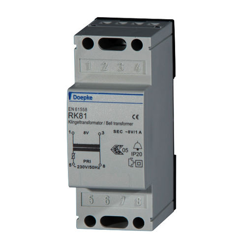 電源変圧器 - RK 81 - Doepke Schaltgeräte GmbH - モールド / 低電圧 / DINレール取付け用