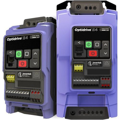 ブラシレス周波数インバータ - Optidrive E4 - Invertek Drives Ltd. - 誘導 / 三相 / 永久磁石