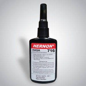 メタクリル酸メチル接着剤 - HASA 716 - Hernon Manufacturing - プラスチック用 / 1液タイプ / 産業用