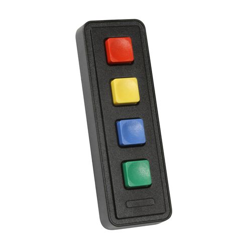 4キーキーパッド - 7202-040020 - Storm Interface - パネル設置用 / ゴールド製 / USB