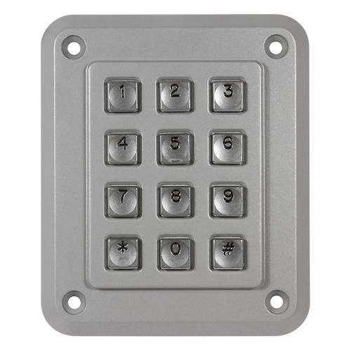 12 キーキーパッド - 1K12T10 - Storm Interface - パネル設置用 / 金属製 / USB