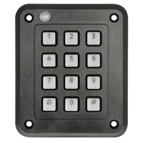 12 キーキーパッド - DE2KT10 - Storm Interface - 壁取り付け式 / ポリマー / バンダルプルーフ