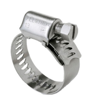 ステンレススチール製ホースクランプ - Flexinox - NORMA GROUP - スクリュー / NF E 27 851 / 多孔帯